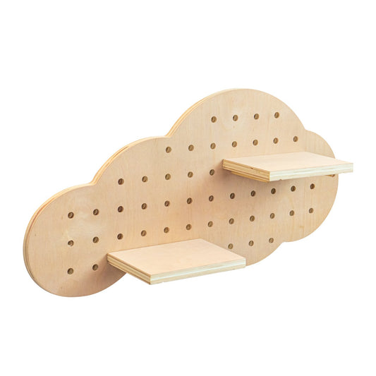 Pegboard-organizer in Cloud Shape