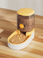 Automatic Pet Food and Water Dispenser Set