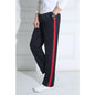 Unisex New Pants Casual Sweatpants Striped Bastic Trousers Pants Men Joggers Simple Work Pants