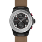 Otto Chrono Silver Black Nato