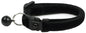 Soft Black Velvet Cat Collar