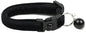 Soft Black Velvet Cat Collar