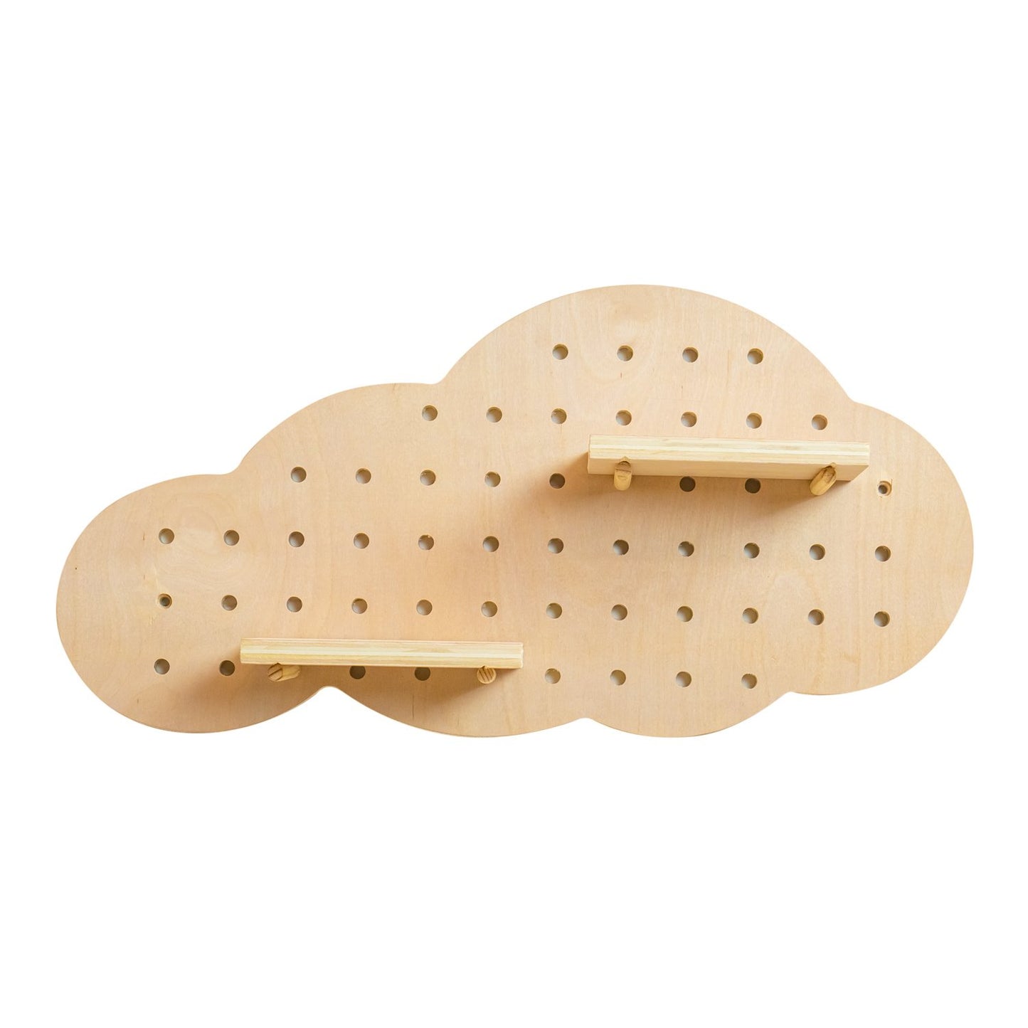 Pegboard-organizer in Cloud Shape