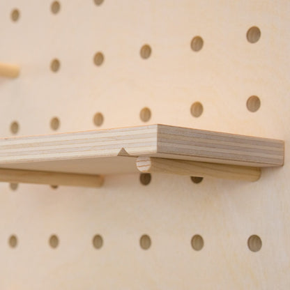 Pegboard-organizer in Cloud Shape