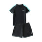 Cross-border Swimwear Children's Swimwear Foreign Trade Big Boys Split Swimwear Plus Fat Loose Quick-drying Fat Children