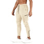 Men's Tactical Cargo Jogger Pants Camo Cotton Elastic Waist Gym Workout Running Training Streetwear Casual Sportswear Trousers