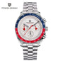PAGANI DESIGN 2026 New Men Watches Luxury Quartz Watch For Men Auto Date Chronograph Sapphire crystal Stainless steel Wristwatch