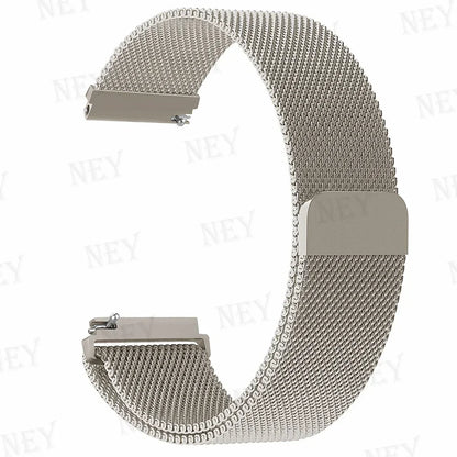 20mm/22mm Milanese band For Amazfit GTS/2/2e/3/4/GTS2 Mini/GTR 47mm/GTR2/3/4/Pro stratos Metal Bracelet Amazfit bip 3 pro strap