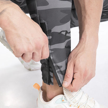 Pop Joggers Cargo Pants Men Harem Pants Multi-Pocket Camouflage Man Cotton Sweatpants Streetwear Casual Plus Size Trousers