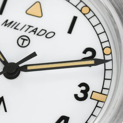 Militado ML22 Limited Edition Quartz Watch Miyota 2035 Movement K1 Glass Vintage Watch BGW9 C3 Luminous 10Bar Men's Watch