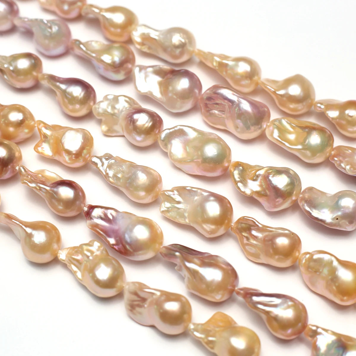 AAA Fish Tail Shape Natural Freshwater Baroque Pearl Bead Jewelry Making DIY Necklace Bracelet Earring Accessories Gift