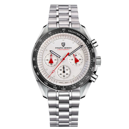 PAGANI DESIGN 2026 New Men Watches Luxury Quartz Watch For Men Auto Date Chronograph Sapphire crystal Stainless steel Wristwatch