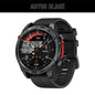 NEW 2025 Zeblaze Stratos 4 GPS Smartwatch 1.43" AMOLED Screen Compass Barometric Altimeter Flashlight Voice Calling Smart Watch