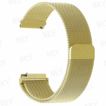 20mm/22mm Milanese band For Amazfit GTS/2/2e/3/4/GTS2 Mini/GTR 47mm/GTR2/3/4/Pro stratos Metal Bracelet Amazfit bip 3 pro strap