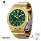 SAPPHERO Fashion Men's Watches Stainless Steel Watches Men's Business Watches Date Display Waterproof Men's Watches For Men