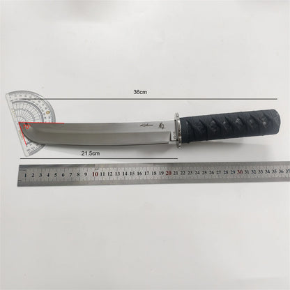 High-hardness pig and sheep slaughtering, butcher's meat cutting knife, kitchen accessories, high-carbon steel straight knife