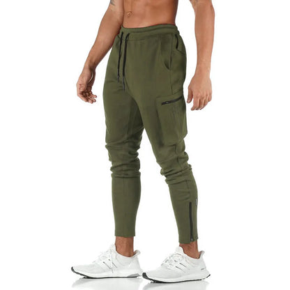 Men's Tactical Cargo Jogger Pants Camo Cotton Elastic Waist Gym Workout Running Training Streetwear Casual Sportswear Trousers