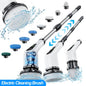 Electric Multipurpose Cleaning Brush, Power Cleaner for Kitchen Bathroom Toilet Tile Floor Shower Household Deep Cleaning Tool