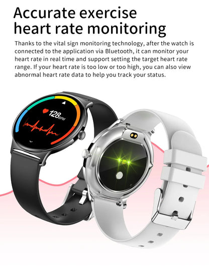 COLMI V89 Women's Smartwatch 1.43” AMOLED Display Bluetooth Phone Calls Health Tracker Waterproof Bluetooth Smart Watch