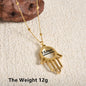 1Pc Gothic Moon Cross Round Memory Relicario Pendant Necklaces Jewelry Animal Glass Floating Cremation Ashes Locket Men Collares