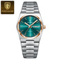 POEDAGAR Top Exquisite Woman Wristwatch Waterproof Luminous Quartz Casual Ladies Watch Date Week Stainless Steel Women's Watches