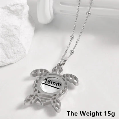 1Pc Gothic Moon Cross Round Memory Relicario Pendant Necklaces Jewelry Animal Glass Floating Cremation Ashes Locket Men Collares