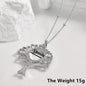 1Pc Gothic Moon Cross Round Memory Relicario Pendant Necklaces Jewelry Animal Glass Floating Cremation Ashes Locket Men Collares