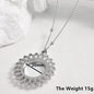 1Pc Gothic Moon Cross Round Memory Relicario Pendant Necklaces Jewelry Animal Glass Floating Cremation Ashes Locket Men Collares