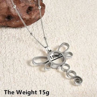 1Pc Gothic Moon Cross Round Memory Relicario Pendant Necklaces Jewelry Animal Glass Floating Cremation Ashes Locket Men Collares