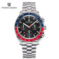 PAGANI DESIGN 2026 New Men Watches Luxury Quartz Watch For Men Auto Date Chronograph Sapphire crystal Stainless steel Wristwatch