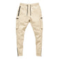 Men's Cargo Pants Gym Workout Sweatpants Tactical Training Track Pants Fitness Casual Jogger Trousers Outdoor Hiking Sport Pants