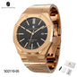 SAPPHERO Fashion Men's Watches Stainless Steel Watches Men's Business Watches Date Display Waterproof Men's Watches For Men