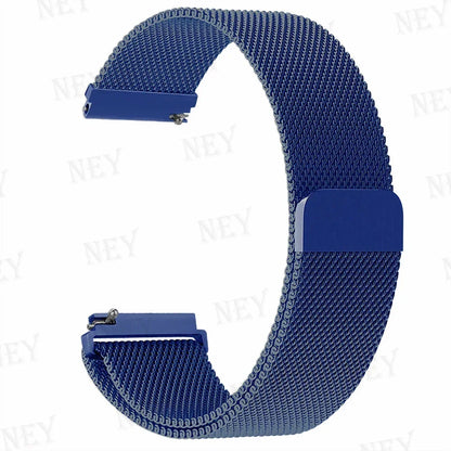 20mm/22mm Milanese band For Amazfit GTS/2/2e/3/4/GTS2 Mini/GTR 47mm/GTR2/3/4/Pro stratos Metal Bracelet Amazfit bip 3 pro strap