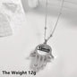 1Pc Gothic Moon Cross Round Memory Relicario Pendant Necklaces Jewelry Animal Glass Floating Cremation Ashes Locket Men Collares