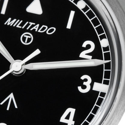 Militado ML22 Limited Edition Quartz Watch Miyota 2035 Movement K1 Glass Vintage Watch BGW9 C3 Luminous 10Bar Men's Watch