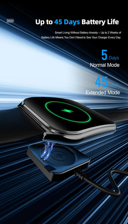 New Ultra Thin Smart Watch men 1.96" AMOLED HD Pixel Display Always Show Time BT Call Reminder Smartwatch Ladies For Android iOS
