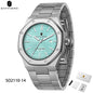 SAPPHERO Fashion Men's Watches Stainless Steel Watches Men's Business Watches Date Display Waterproof Men's Watches For Men