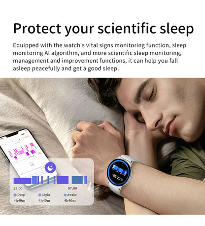 COLMI V89 Women's Smartwatch 1.43” AMOLED Display Bluetooth Phone Calls Health Tracker Waterproof Bluetooth Smart Watch