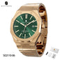 SAPPHERO Fashion Men's Watches Stainless Steel Watches Men's Business Watches Date Display Waterproof Men's Watches For Men
