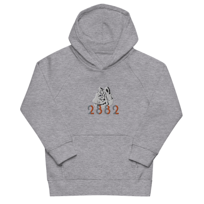 2882Sport Tropics Of OZ Embroidered Tiger Kids Eco hoodie