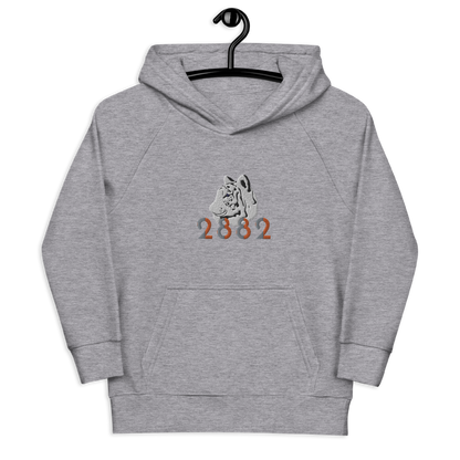 2882Sport Tropics Of OZ Embroidered Tiger Kids Eco hoodie