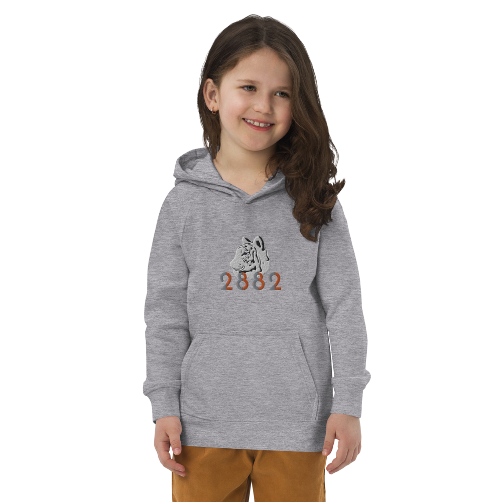 2882Sport Tropics Of OZ Embroidered Tiger Kids Eco hoodie
