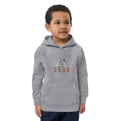 2882Sport Tropics Of OZ Embroidered Tiger Kids Eco hoodie