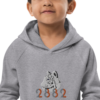 2882Sport Tropics Of OZ Embroidered Tiger Kids Eco hoodie