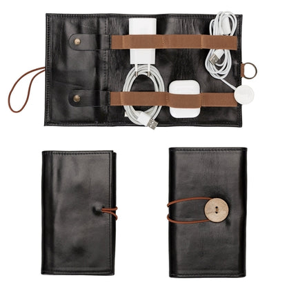 Salida Travel Pouch and Premium Leather Cable Organizer